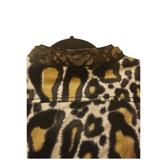 ST. JOHN SoCa Animal Print Dress -‎ Size Medium - Picture 7 of 9